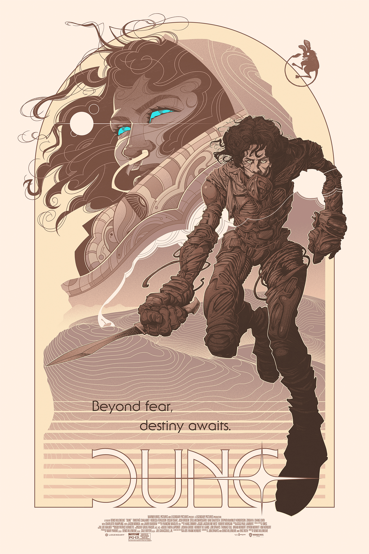 Dune Paul Atreides Chani (Art Print)