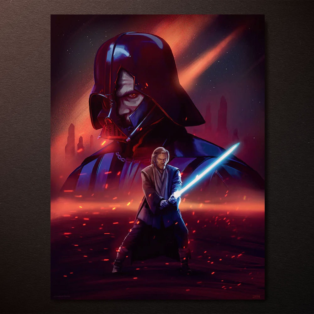 Embers of Masterhood Star Wars (Art Print)