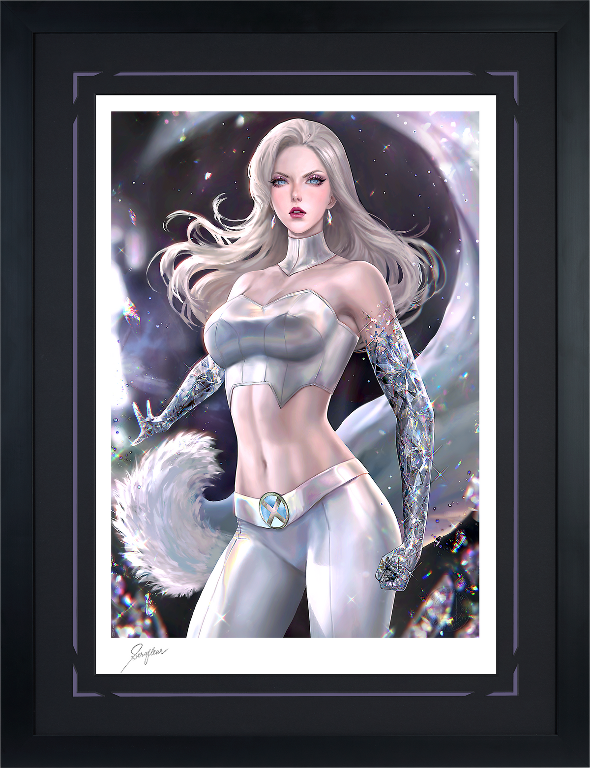 Emma Frost Marvel (Art Print)
