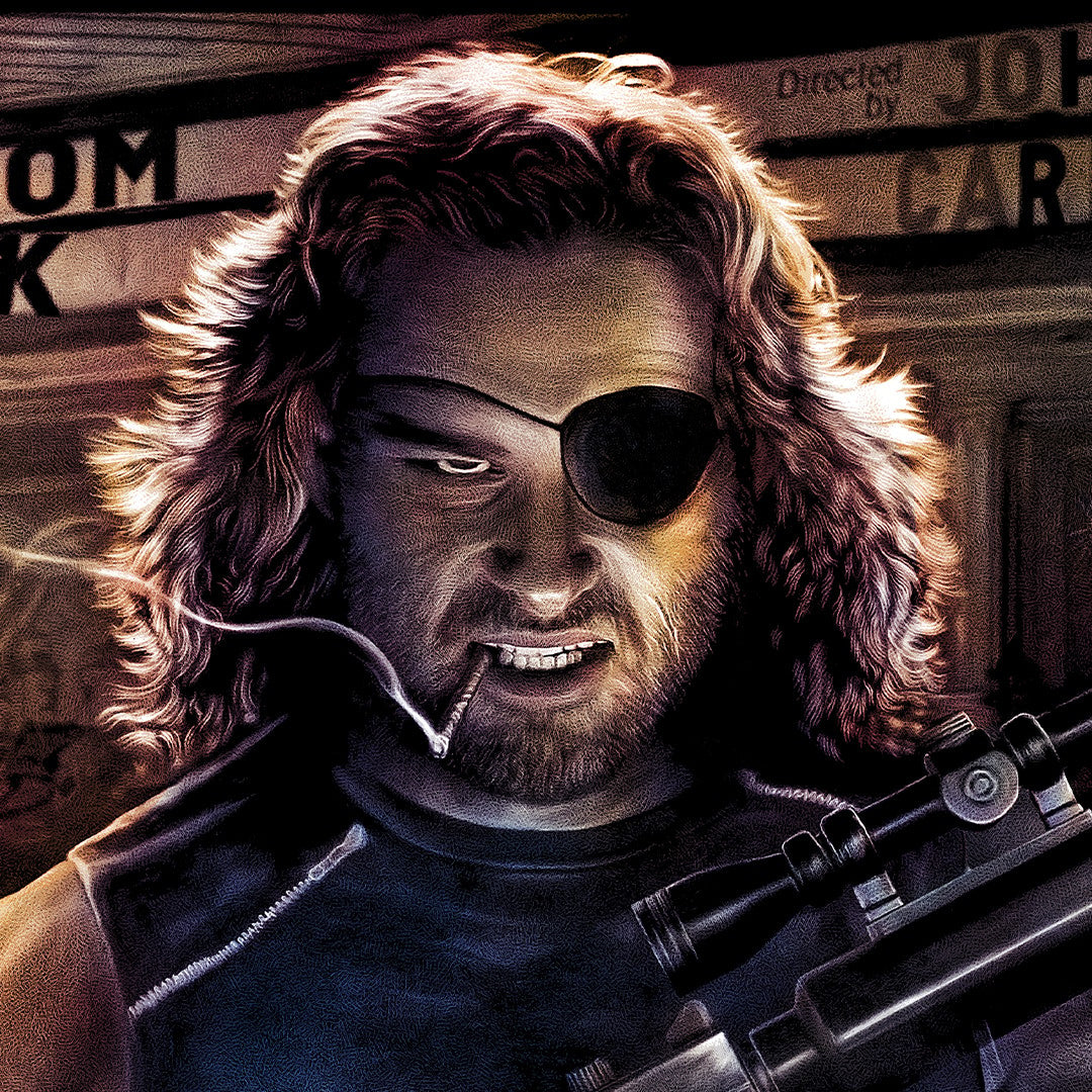 Escape From New York Snake Plissken (Movie Poster)