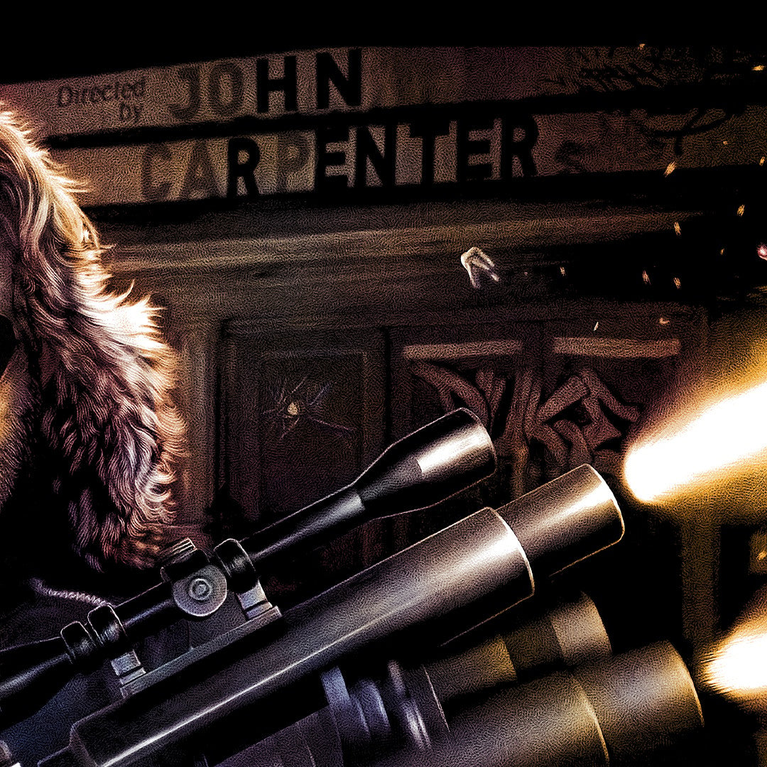 Escape From New York Snake Plissken (Movie Poster)