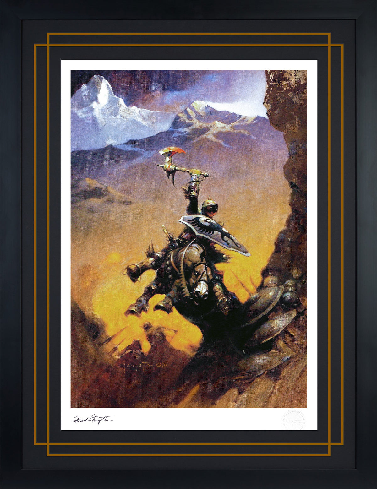 Eternal Champion Frank Frazetta (Art Print)