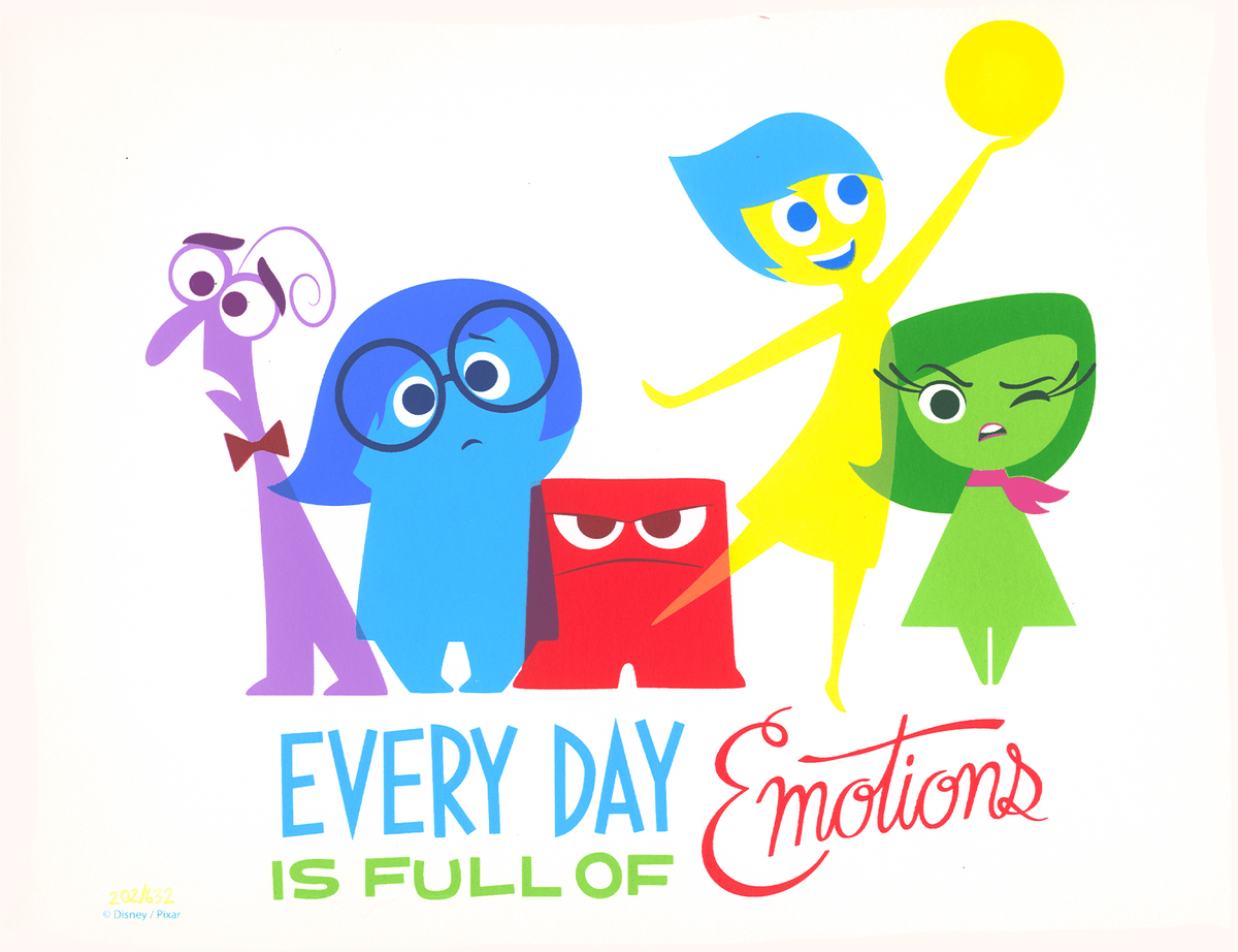 Every Day is Full of Emotions Disney (Art Print)