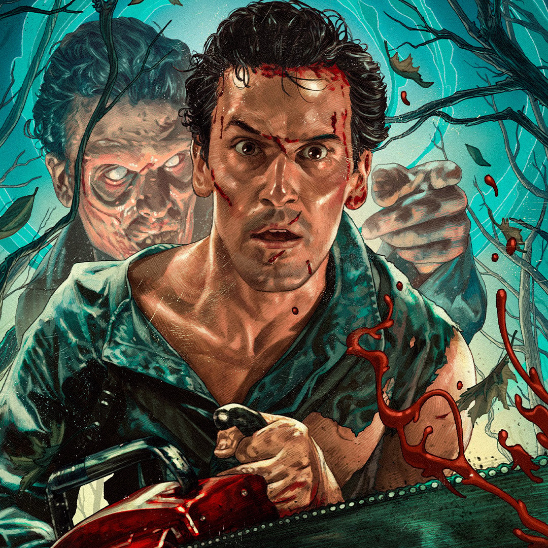 Evil Dead 2: Dead By Dawn Evil Dead II Ash Williams (Art Print)