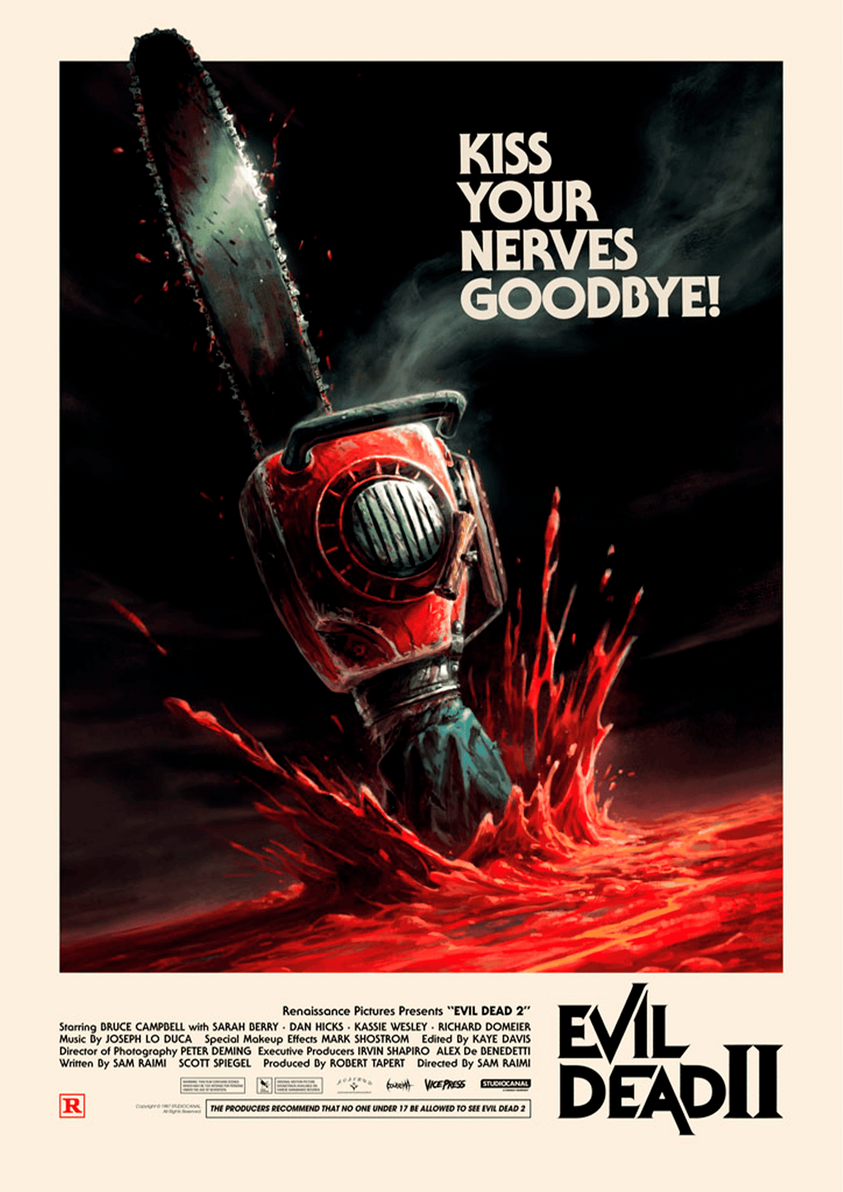 Evil Dead II Editions Variant Ash Williams (Movie Poster)