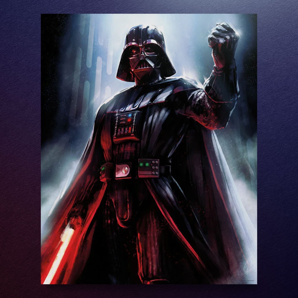 Evil Lord Star Wars Darth Vader (Art Print)