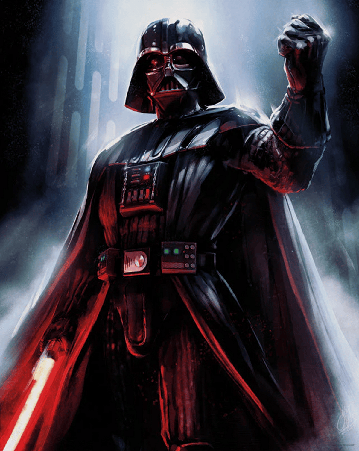 Evil Lord Star Wars Darth Vader (Art Print)