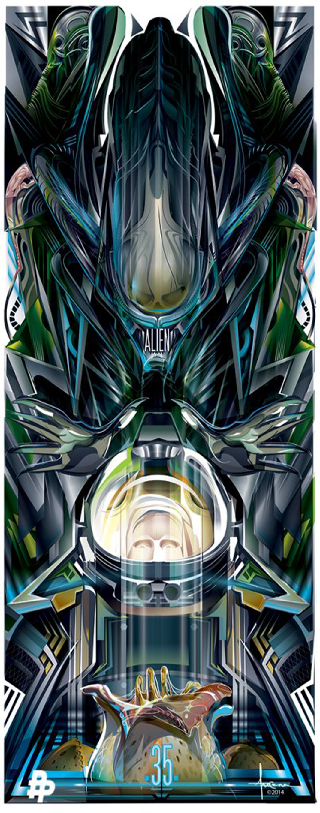 Evo Alien (Art Print)