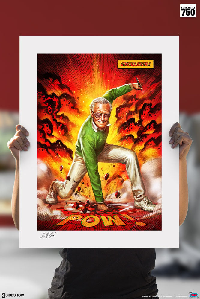 Excelsior! Stan Lee (Art Print)