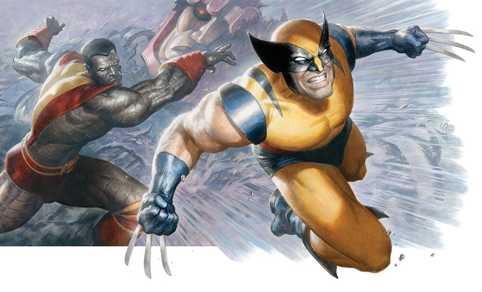 Fastball Special! Marvel Colossus Wolverine (Art Print)