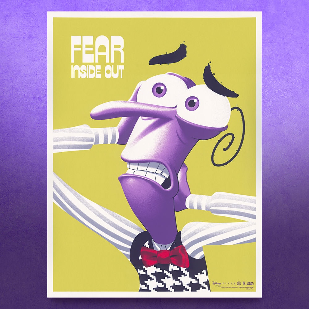 Disgust (Inside Out) Disney (Art Print)