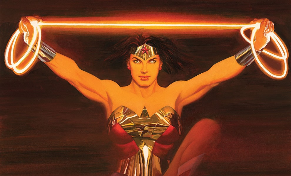 Fierce DC Wonder Woman (Art Print)