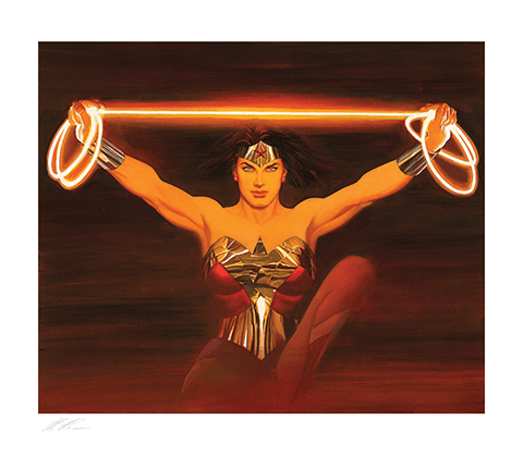 Fierce DC Wonder Woman (Art Print)
