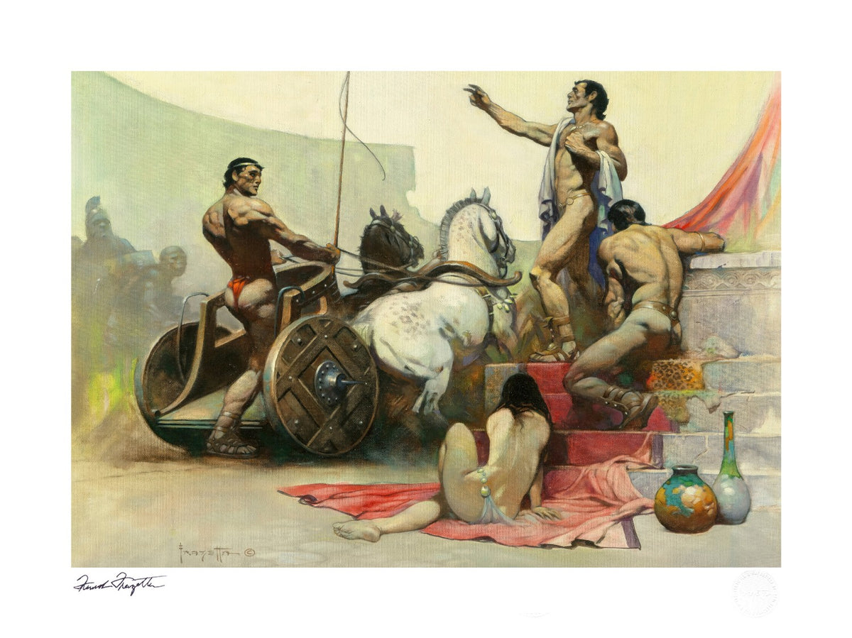 Child of the Sun Frank Frazetta (Art Print)