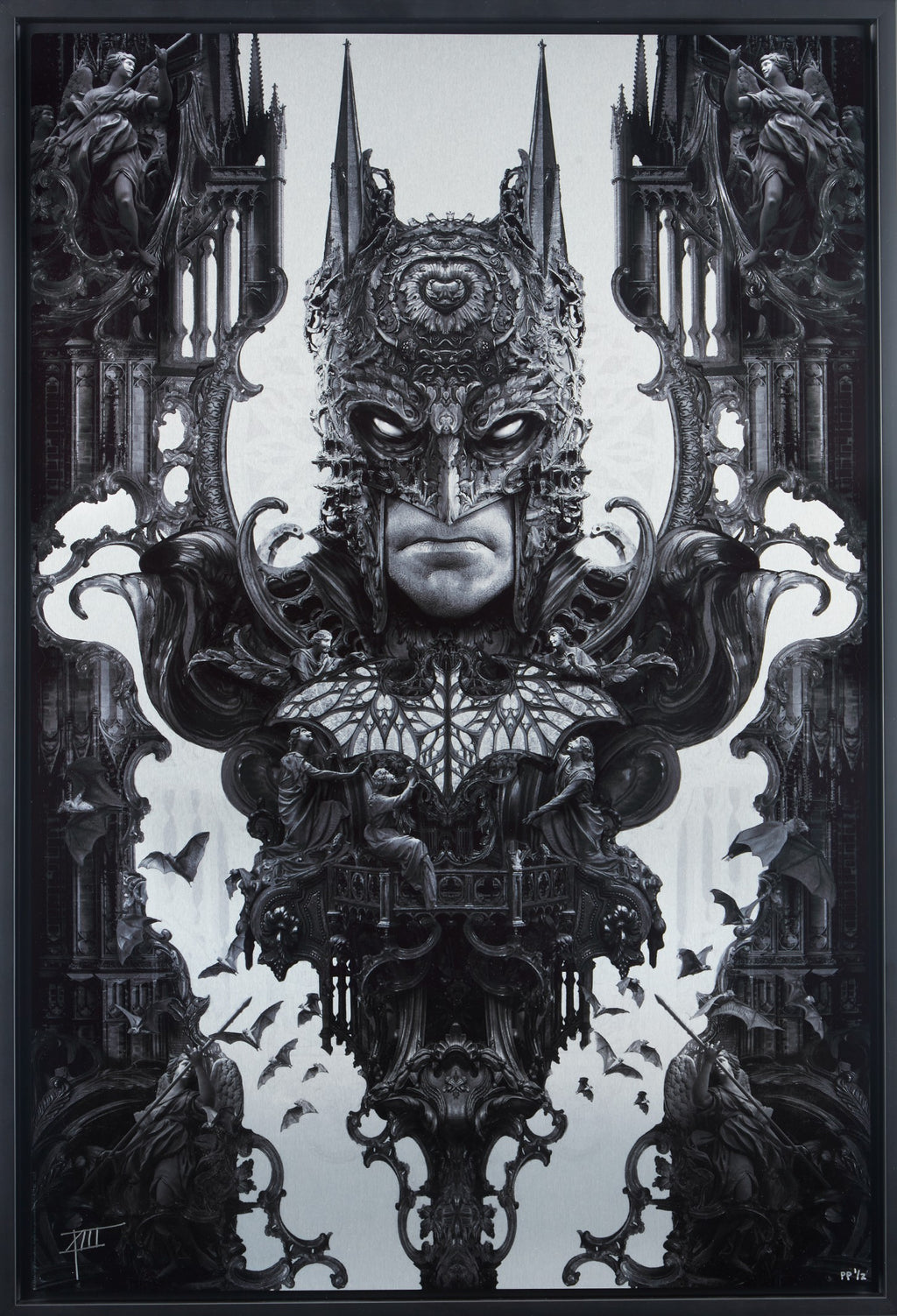 Gotham City's Shadow: Batman Variant DC (Art Print)
