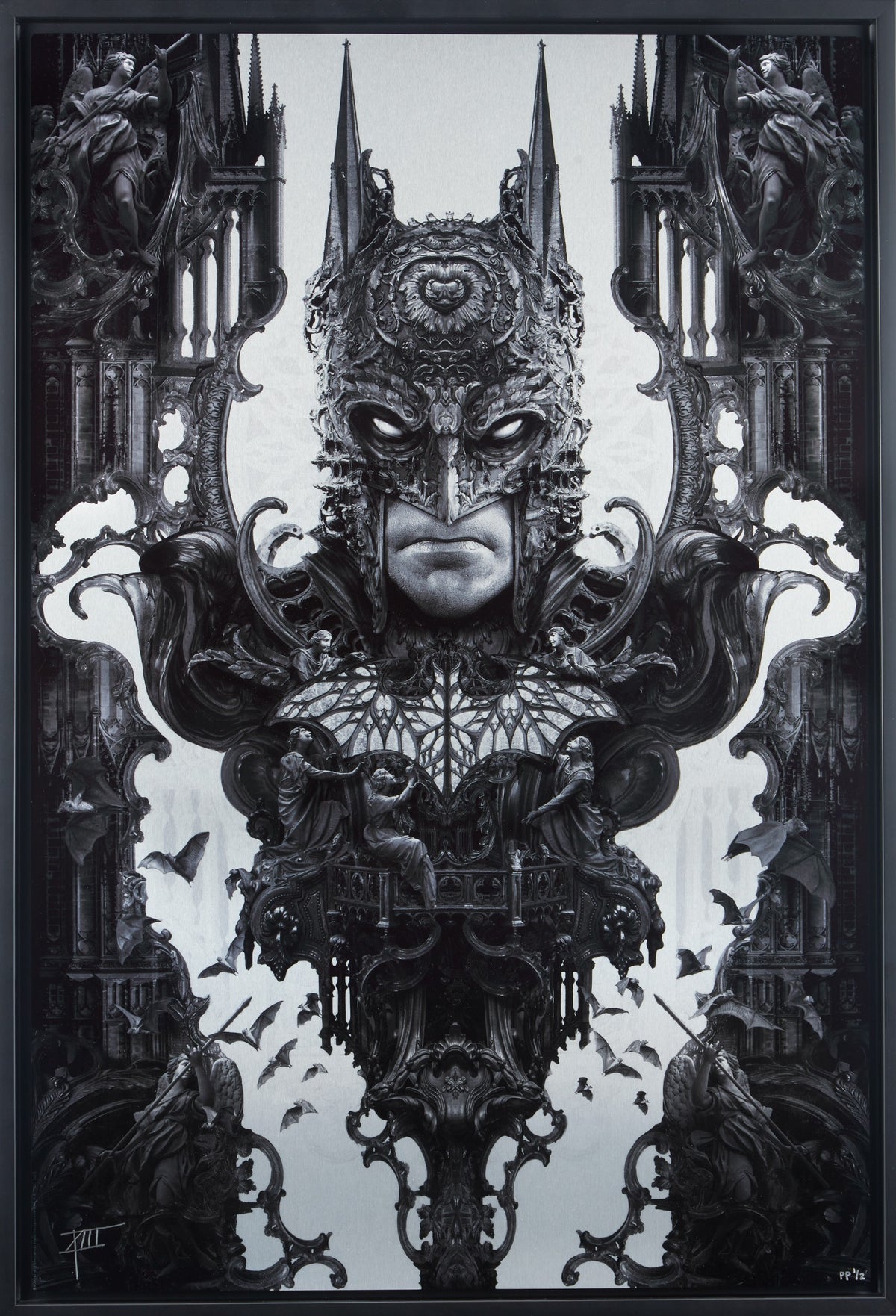 Gotham City's Shadow: Batman Variant DC (Art Print)