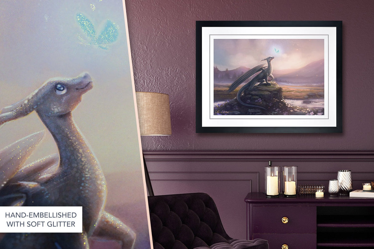 Guiding Light Adrianna Vanderstelt Dragon (Art Print)