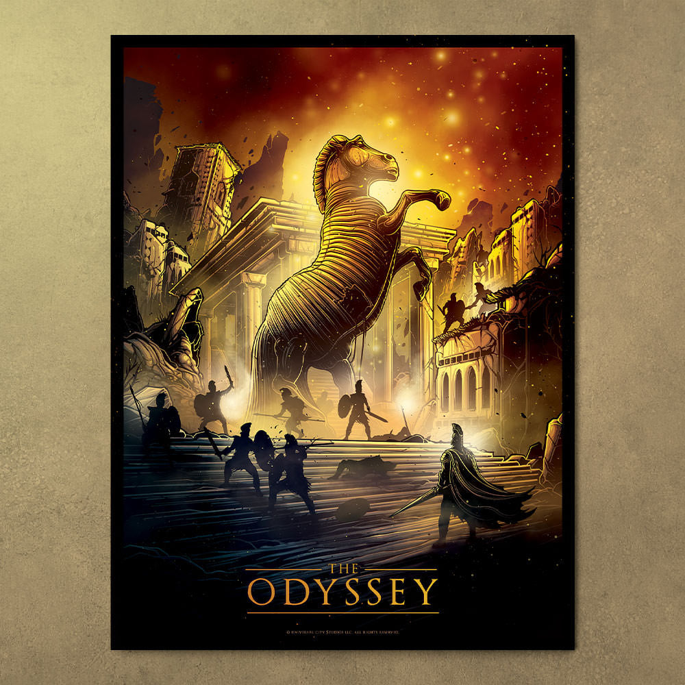 The Odyssey (By Dan Mumford) (Movie Poster)