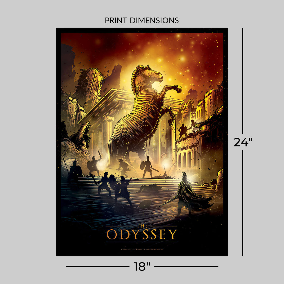 The Odyssey (By Dan Mumford) (Movie Poster)