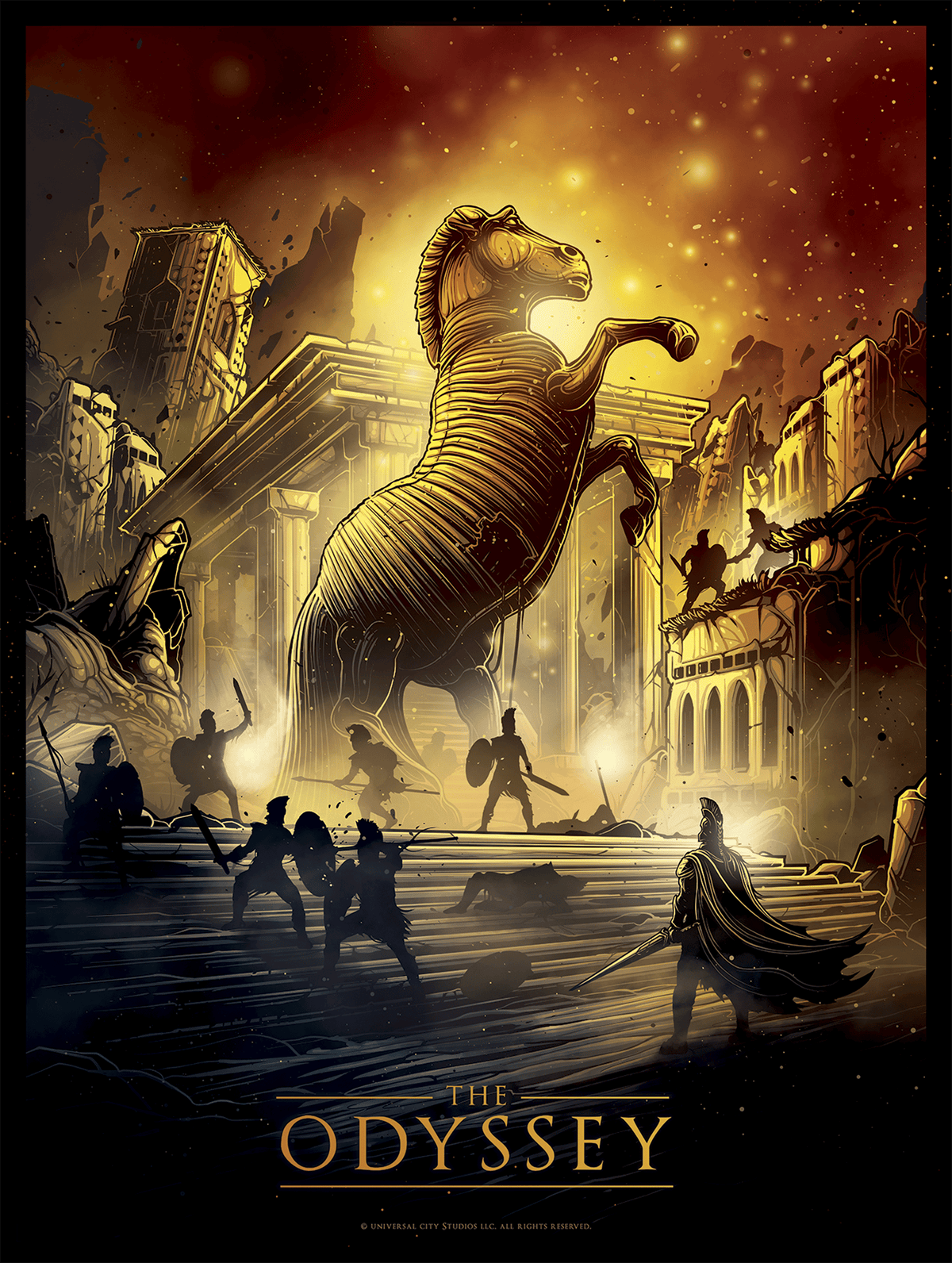 The Odyssey (By Dan Mumford) (Movie Poster)