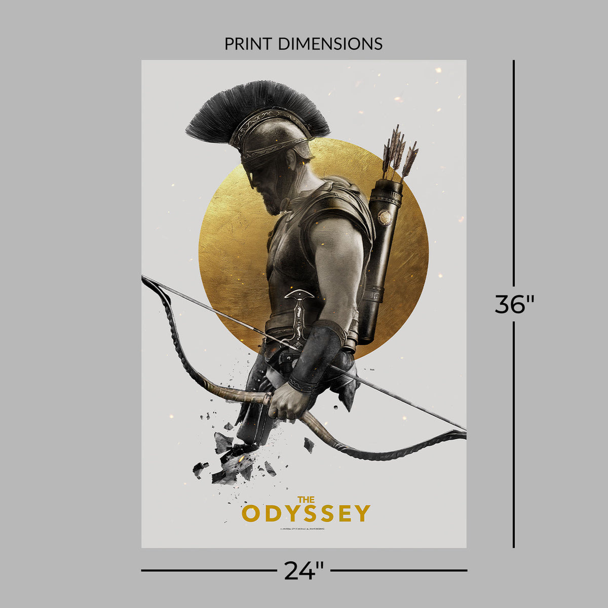 The Odyssey (By Greg Ruth) (Movie Poster)