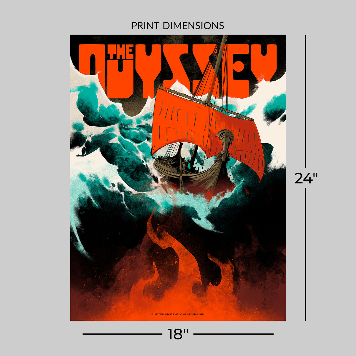 The Odyssey (By Matt Taylor) (Movie Poster)