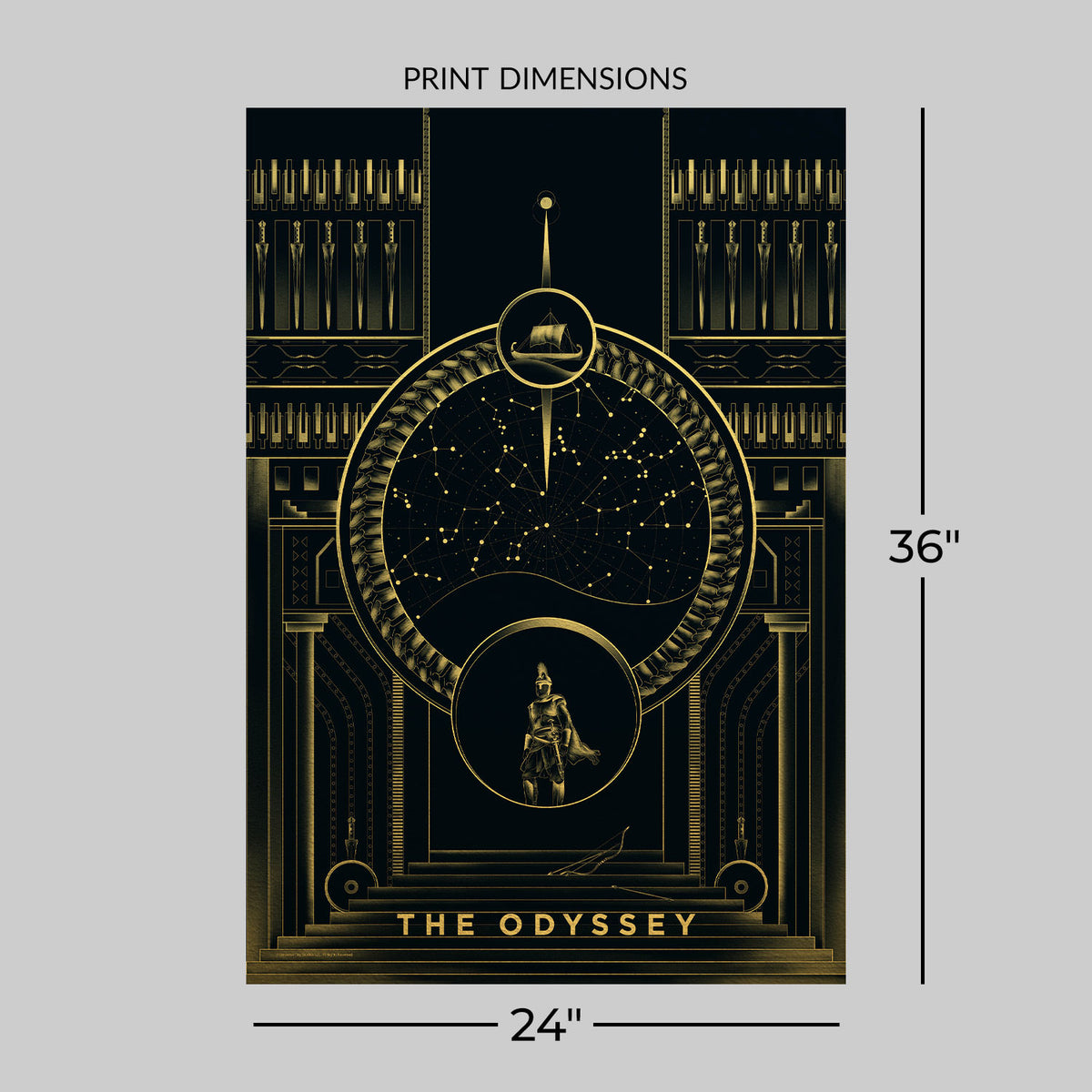 The Odyssey (By Nada Maktari) (Movie Poster)