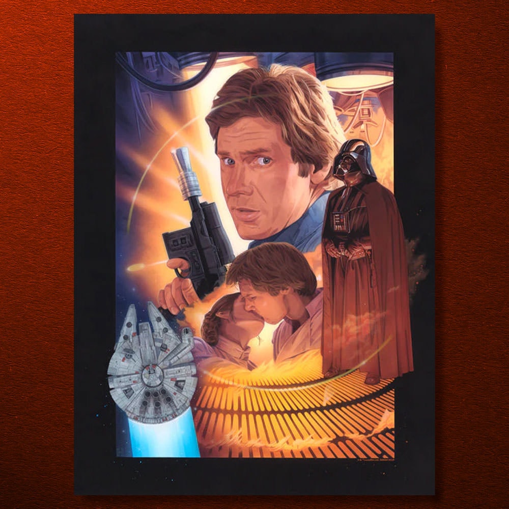 I Love You. I Know. Star Wars (Art Print)