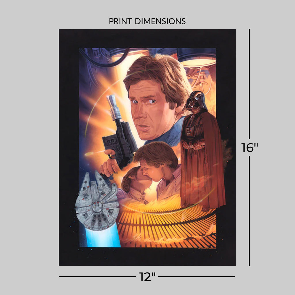 I Love You. I Know. Star Wars (Art Print)