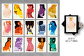 James Bond Book Cover Boxed Set Ian Fleming James Bond (Art Print)