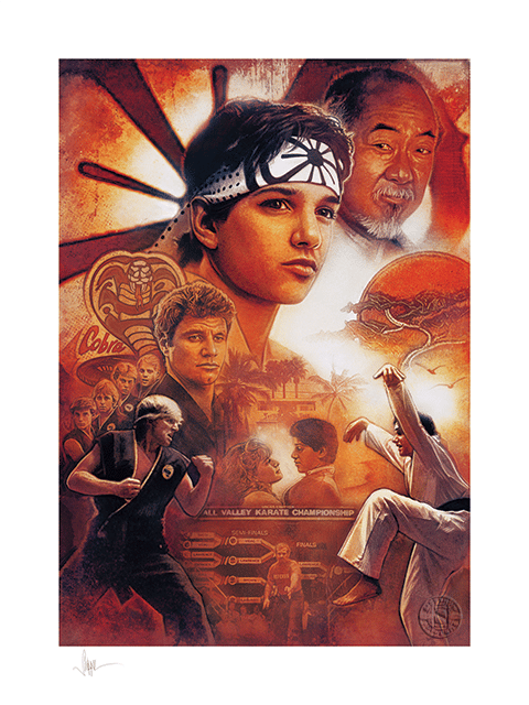 Karate Kid 35th Anniversary The Karate Kid (Art Print)
