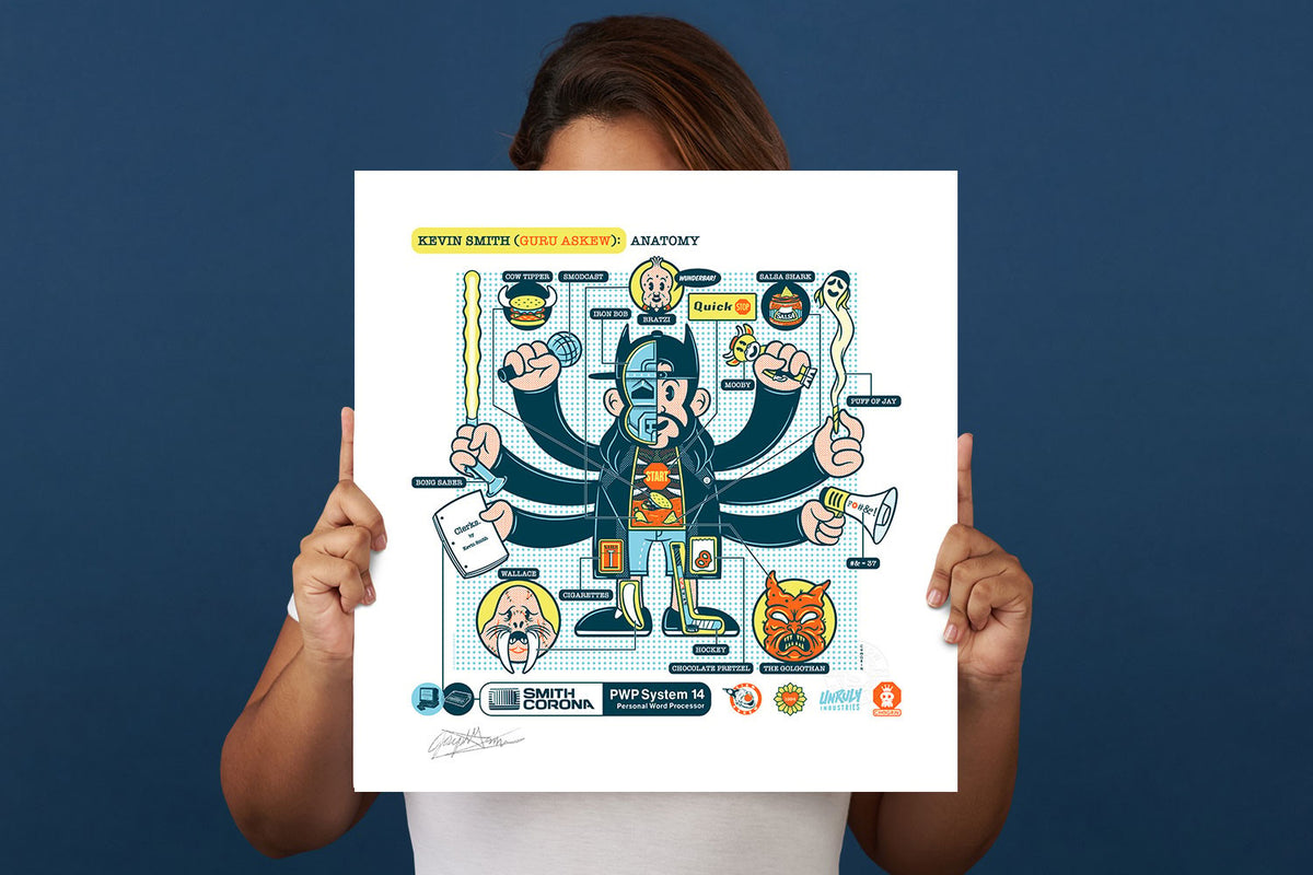 Kevin Smith: Guru Askew (Art Print)