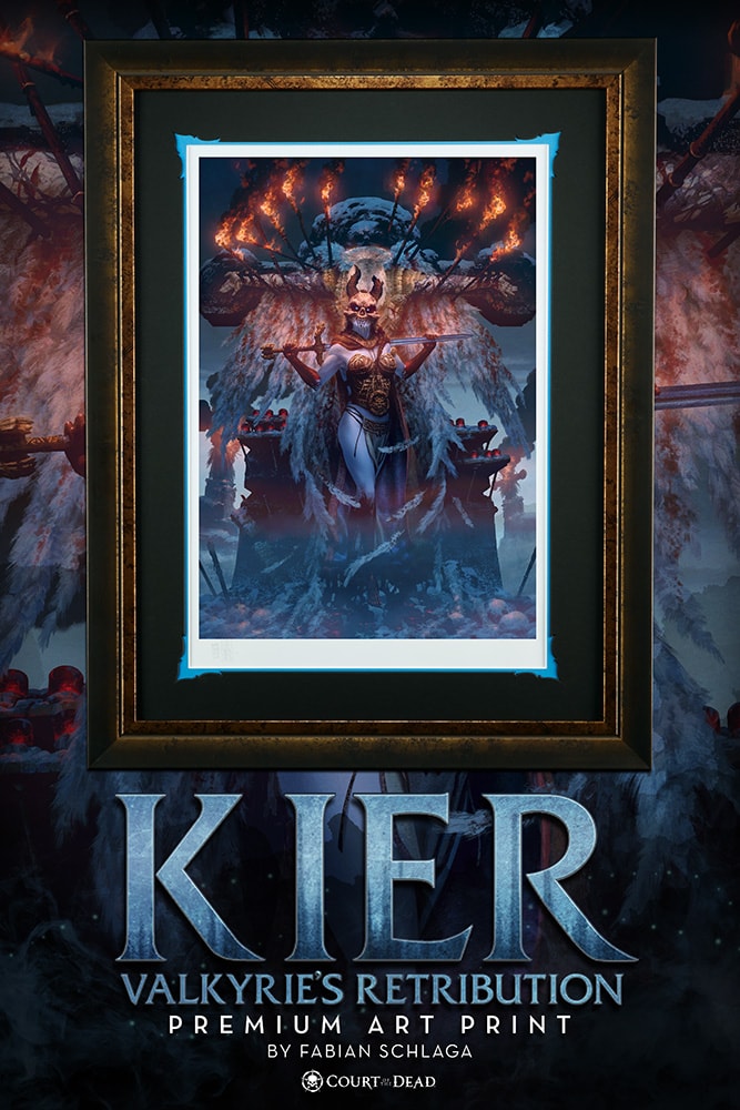 Kier Valkyries Retribution Court of the Dead (Art Print)