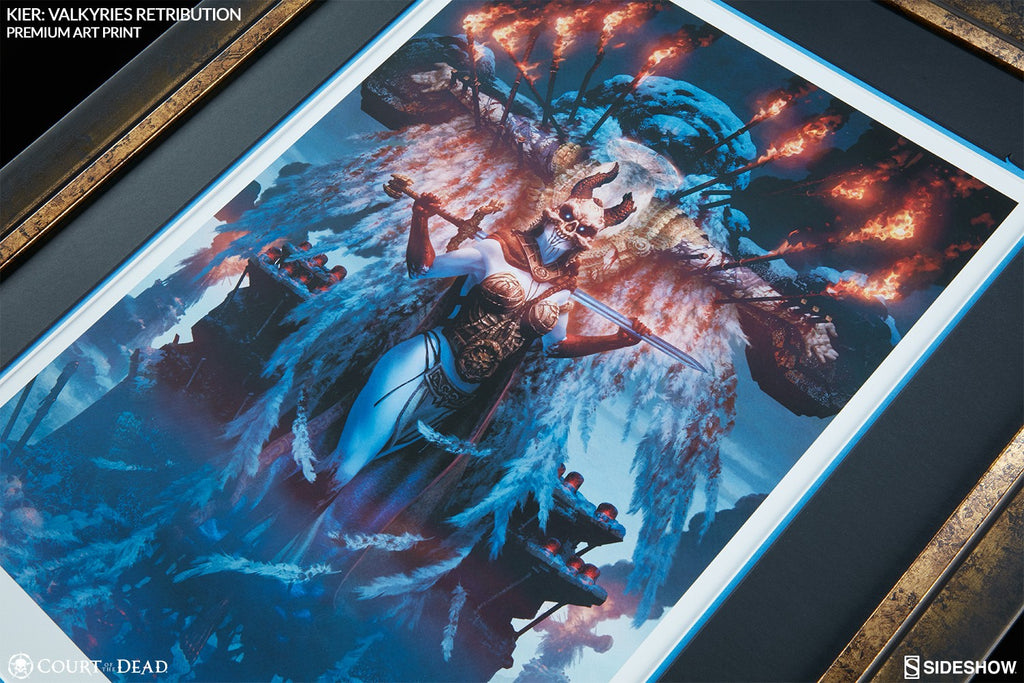 Kier Valkyries Retribution Court of the Dead (Art Print)