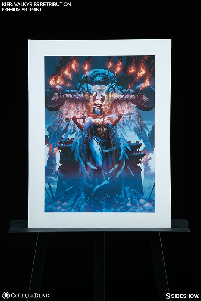 Kier Valkyries Retribution Court of the Dead (Art Print)