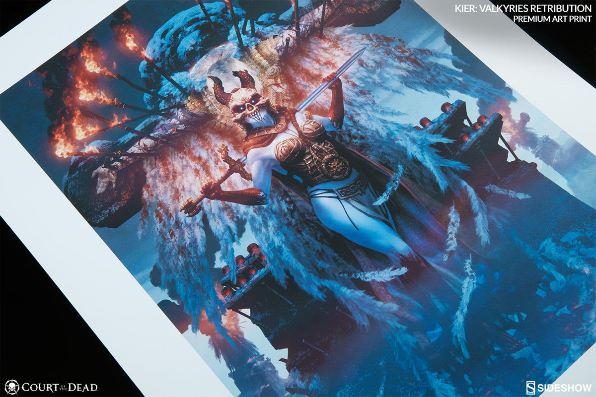 Kier Valkyries Retribution Court of the Dead (Art Print)