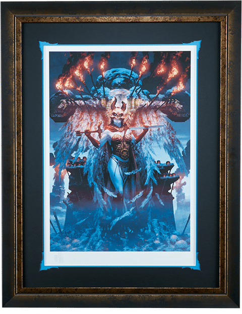 Kier Valkyries Retribution Court of the Dead (Art Print)