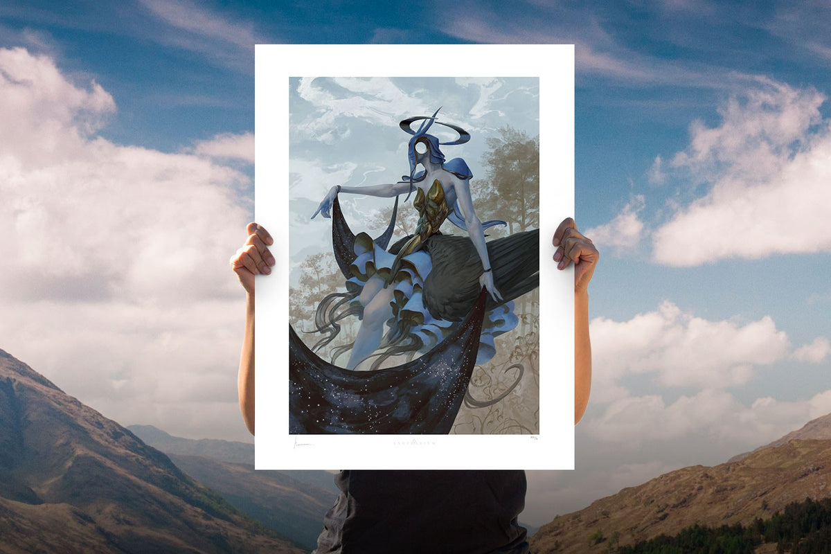 Leliel: By the Hidden Sun Angelarium (Art Print)