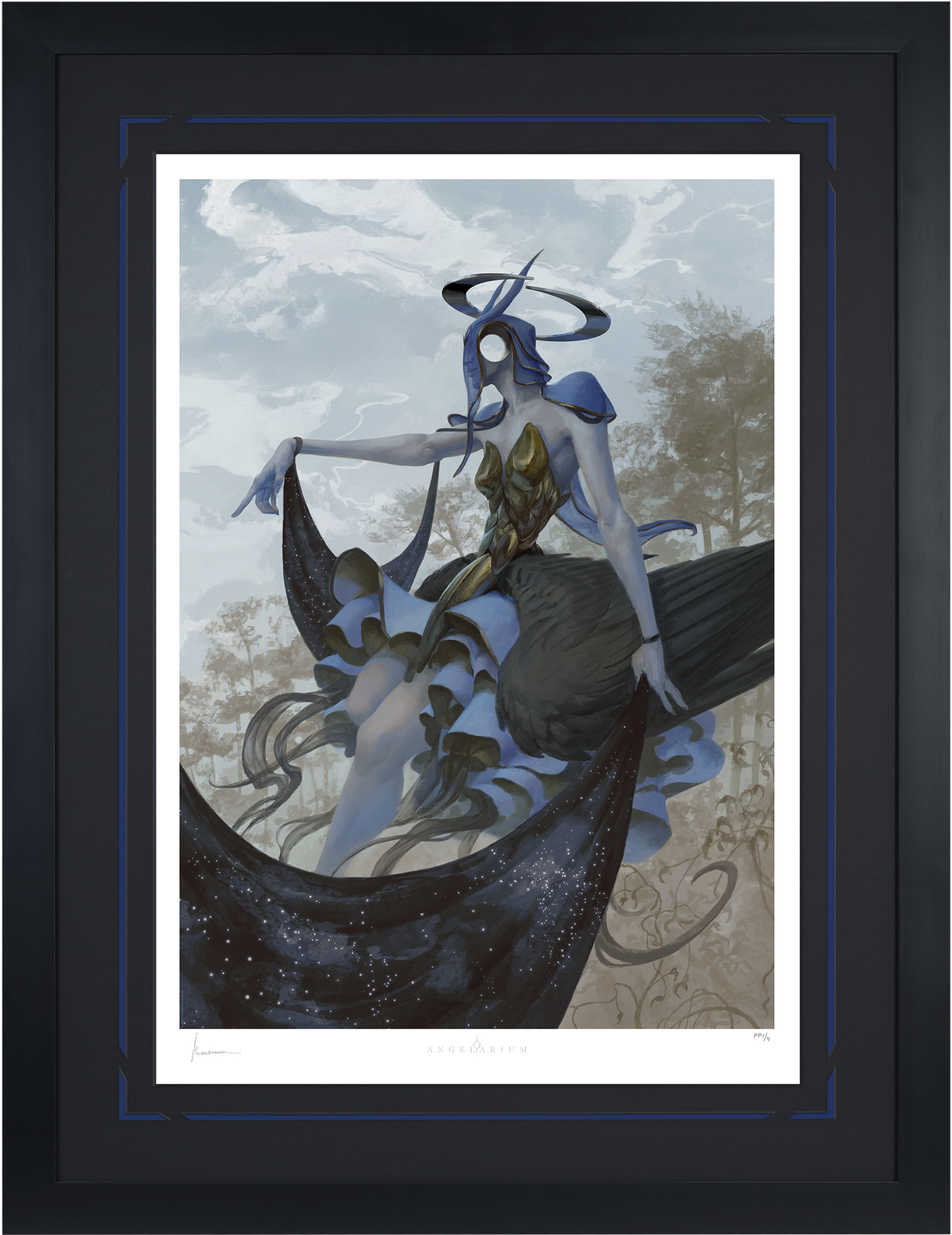 Leliel: By the Hidden Sun Angelarium (Art Print)