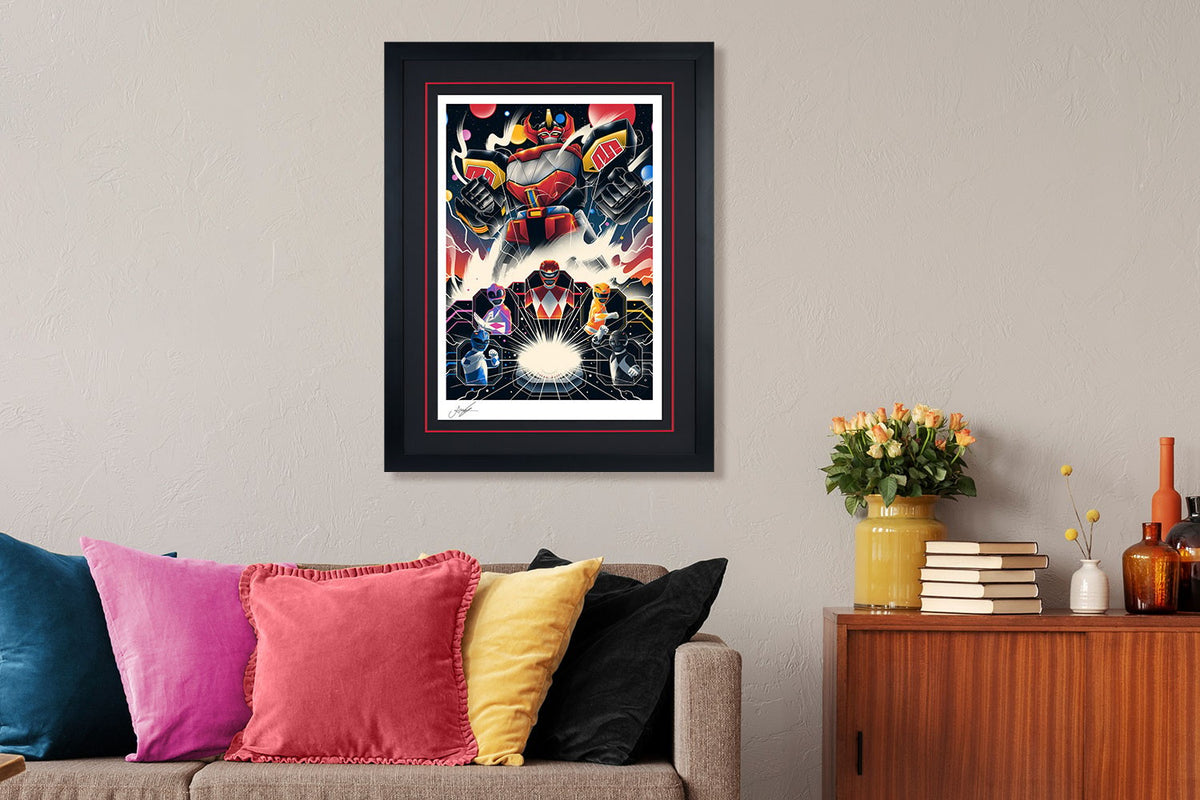 Mighty Morphin Power Rangers! (Art Print)