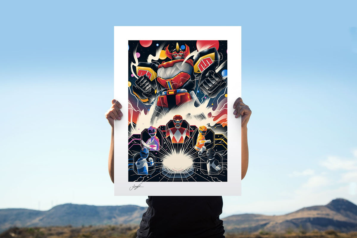 Mighty Morphin Power Rangers! (Art Print)