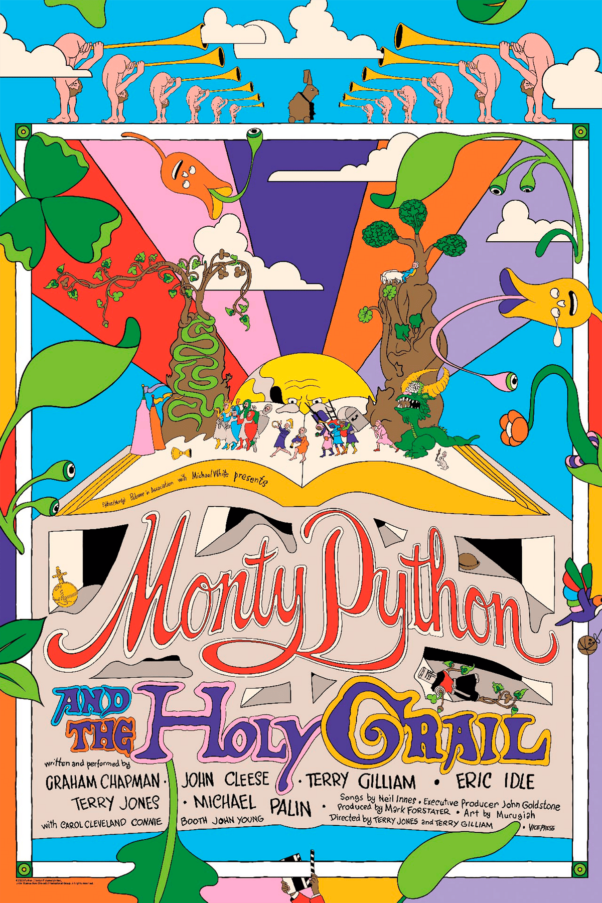 Monty Python and The Holy Grail (Movie Poster)