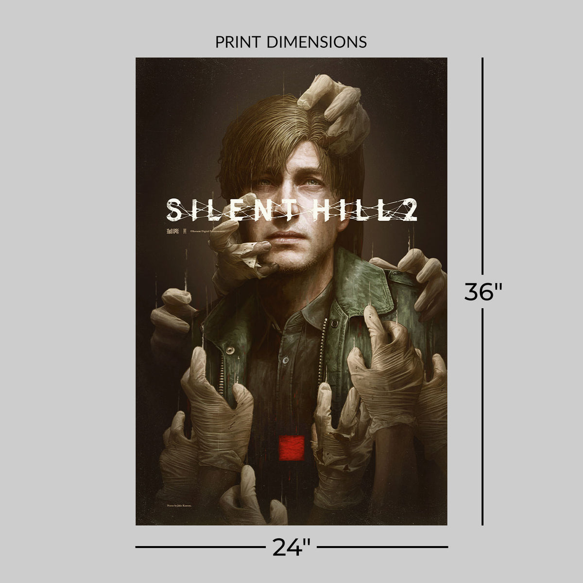Silent Hill 2 James Sunderland (Art Print)