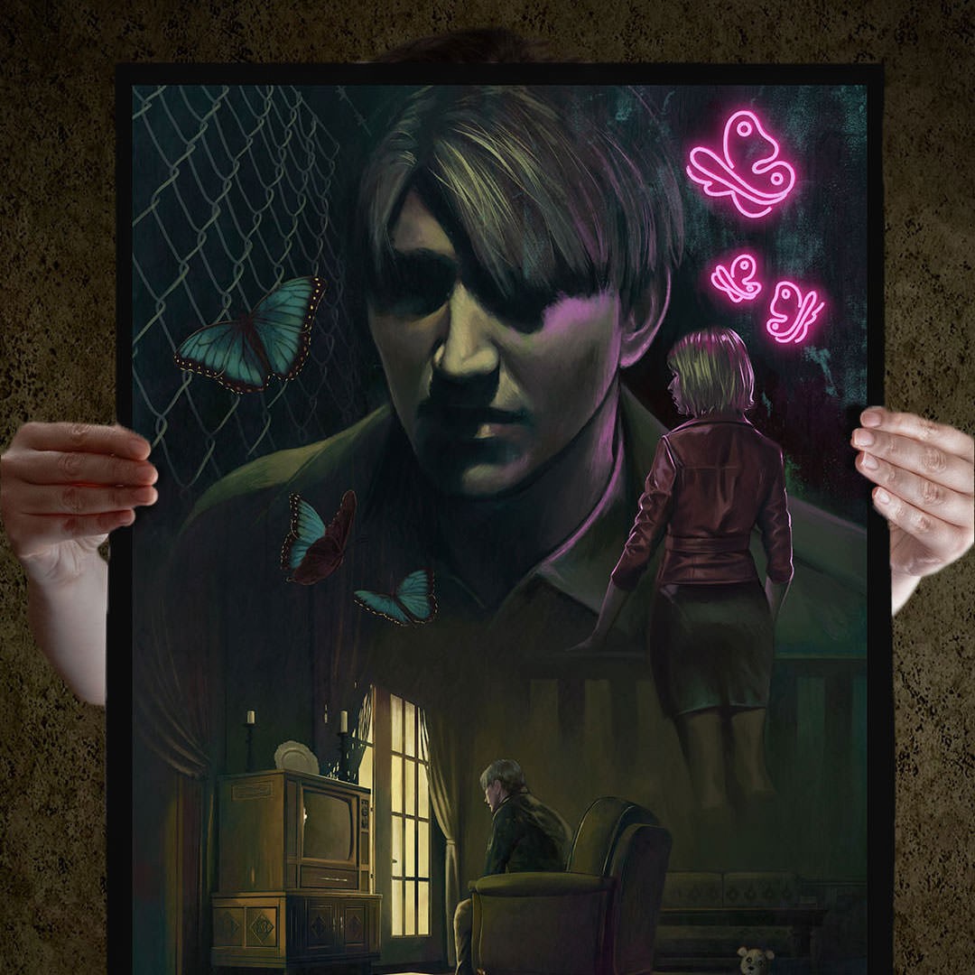 Silent Hill 2 (Remake) James Sunderland (Art Print)