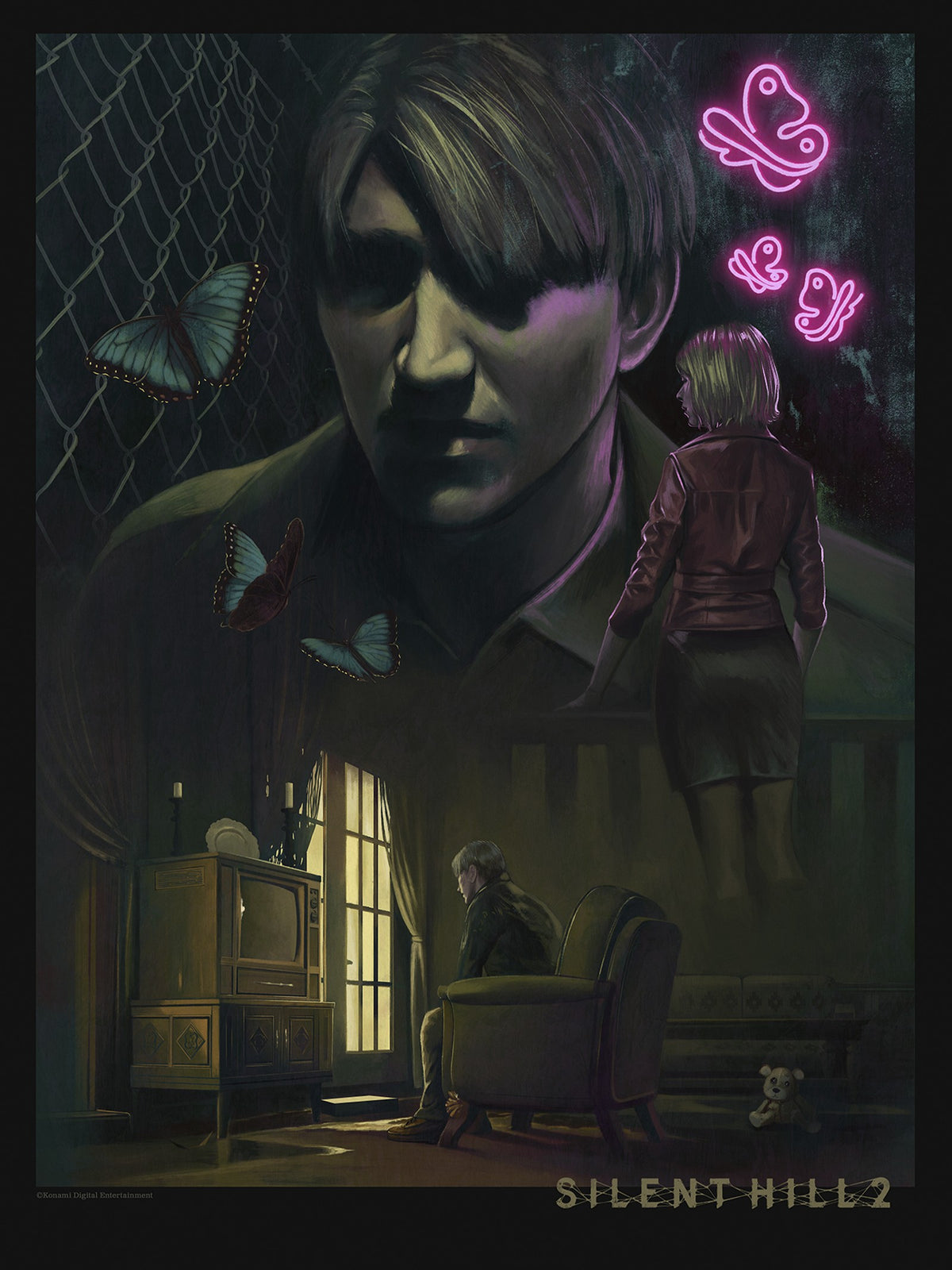 Silent Hill 2 (Remake) James Sunderland (Art Print)