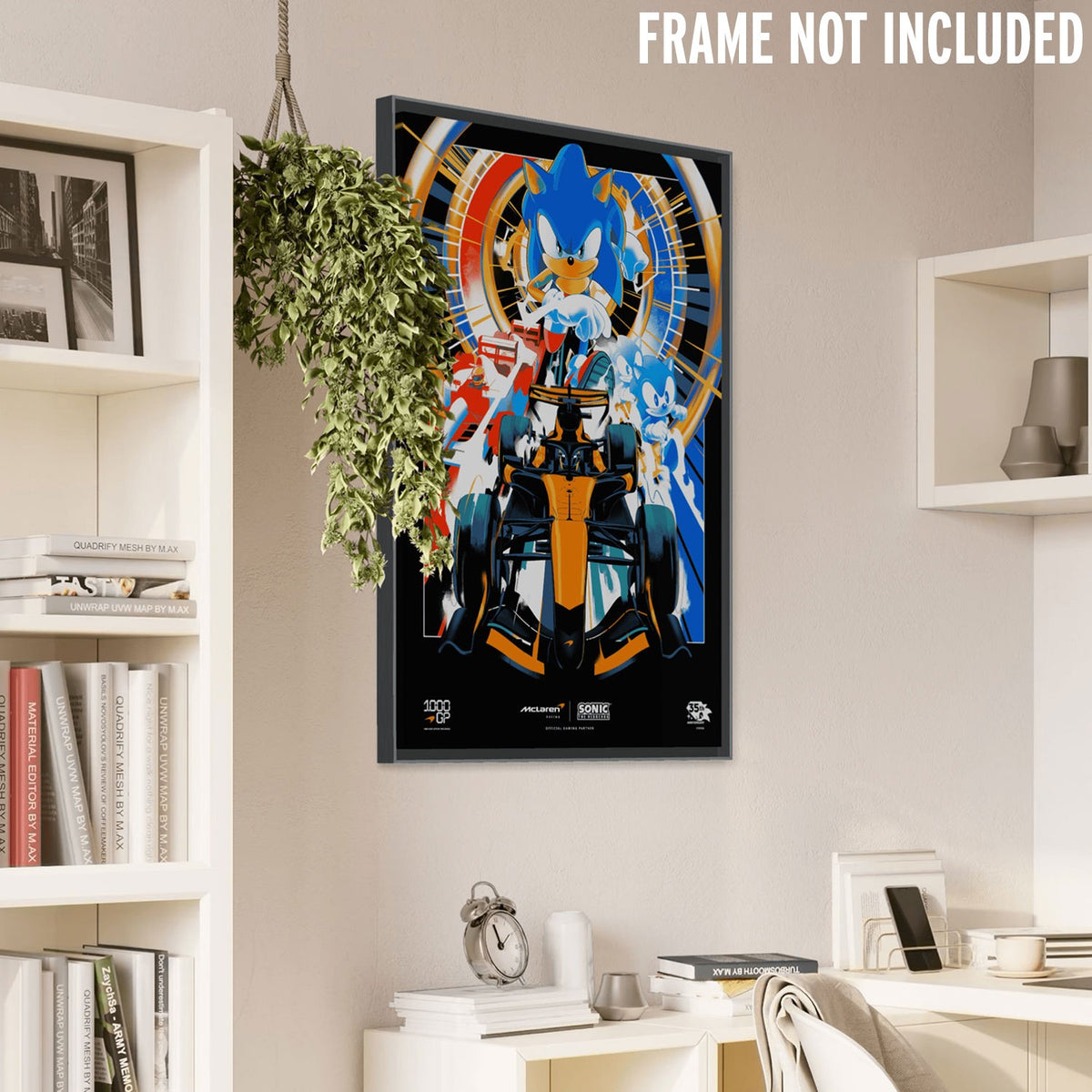 McLaren Racing X Sonic the Hedgehog 1000GP (Art Print)