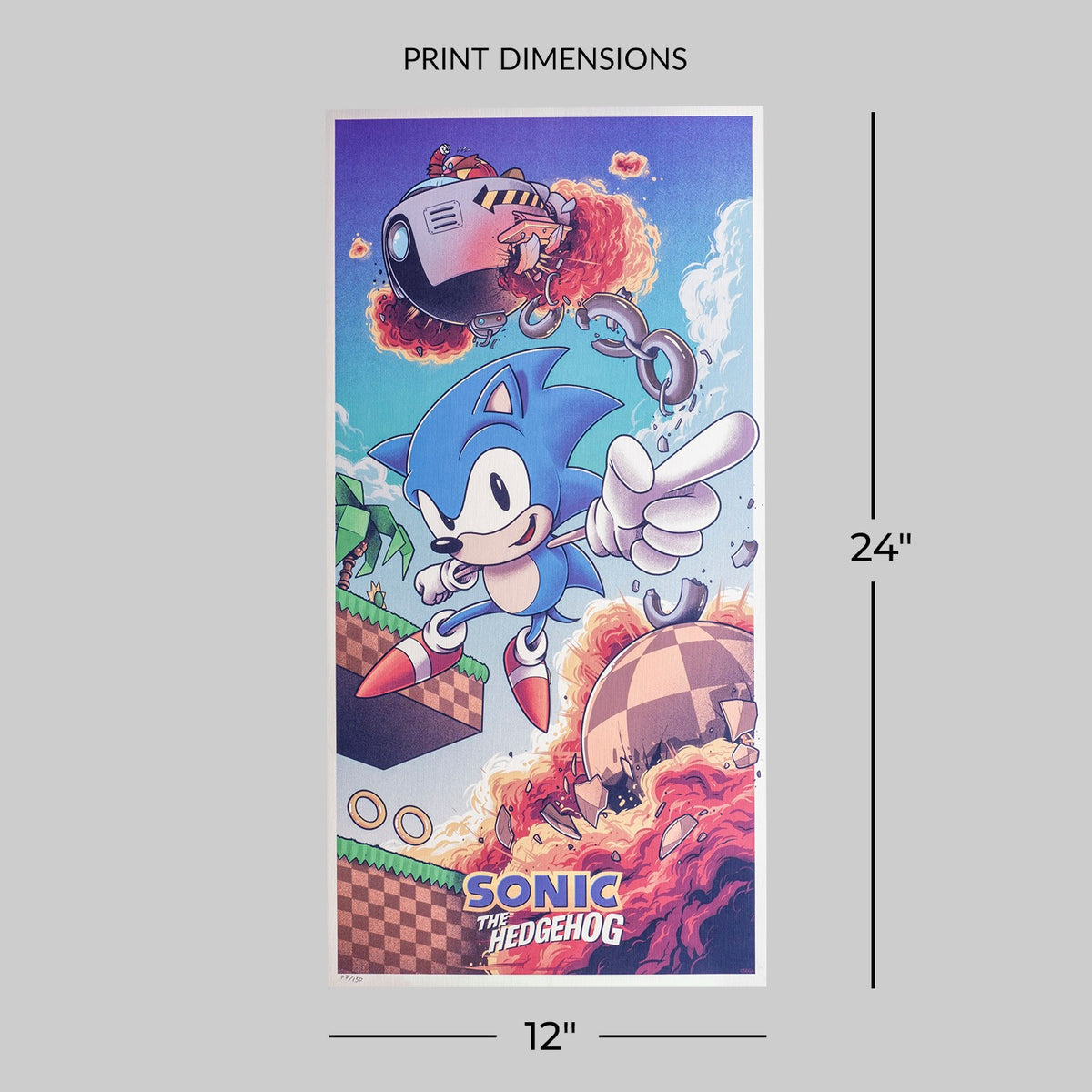 Sonic the Hedgehog (Art Print)
