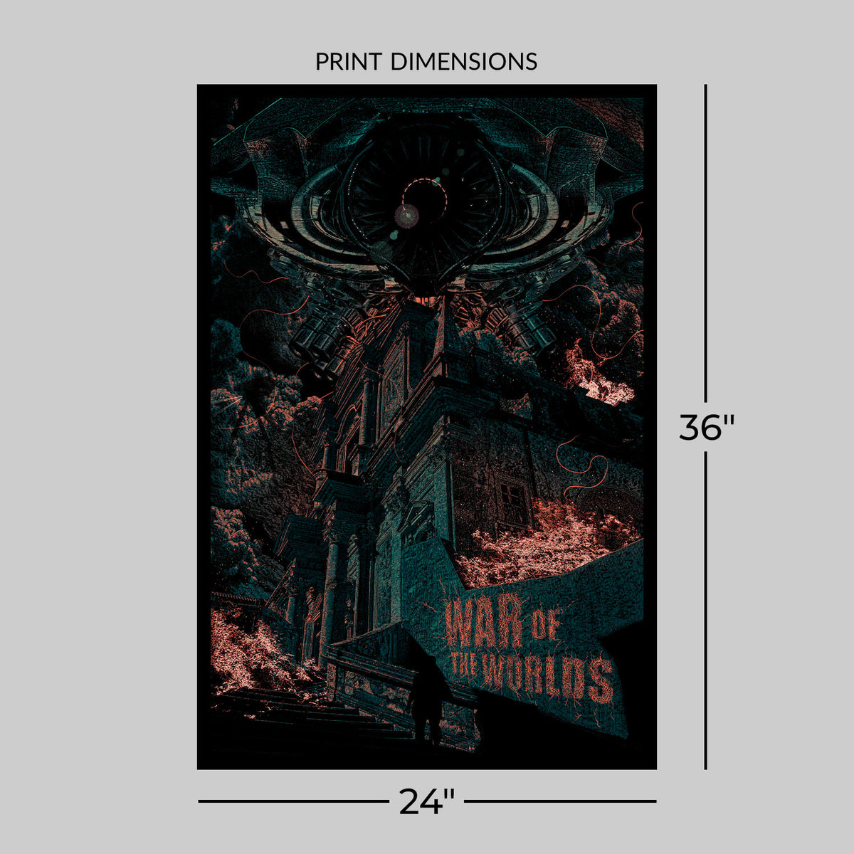 War of the Worlds (Art Print)