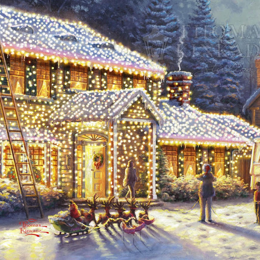 National Lampoon's Christmas Vacation Clark Griswold (Art Print)