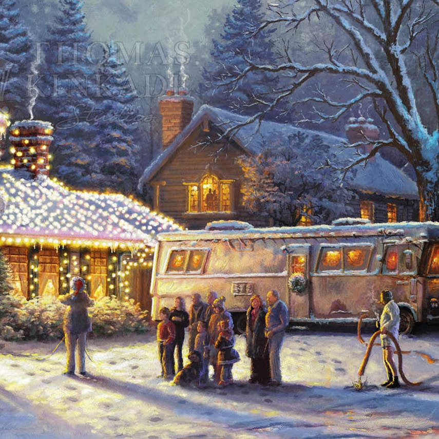 National Lampoon's Christmas Vacation Clark Griswold (Art Print)